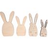 Houten decoratieve elementen Paashazen