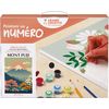 Schilderen op nummers, schildersdoek Mont Fuji