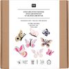 Rico Design Stick & Stitch pakket Vlinders