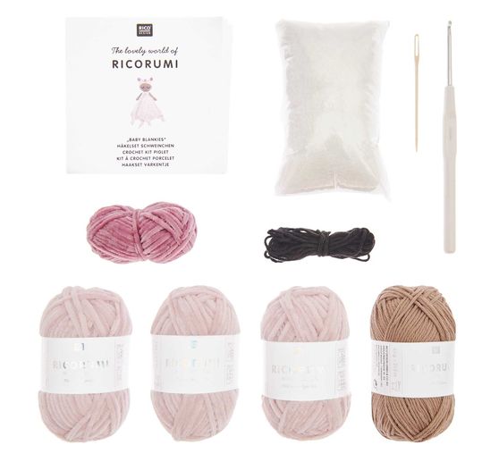 Rico Design Ricorumi Crocheting set "Baby Blankies"