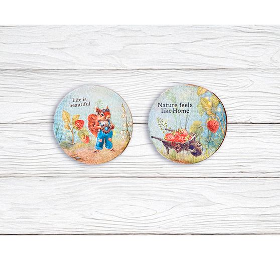 Tampons Clear Stamps "Hidden Grove"