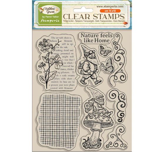 Tampons Clear Stamps "Hidden Grove"