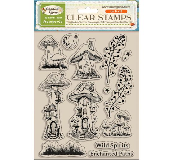 Tampons Clear Stamps "Hidden Grove"