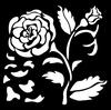 Schablone "House of Roses", 12 x 12 cm