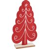 Décoration à poser VBS « Sapin de Noël » Rouge