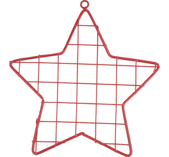 Metalen ringster "Grid"