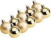 Plastic Kerstballen, 10 stuks, Ø 4,4 cm