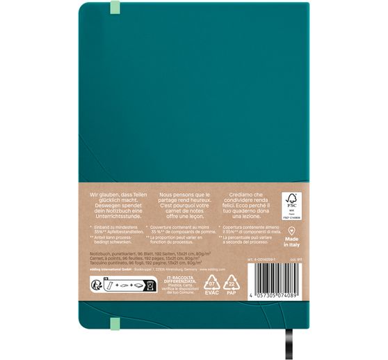 share Notizbuch A5, punktkariert