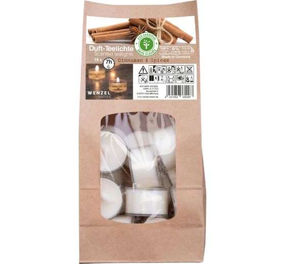 Theelichtjes met geurtjes 7h
