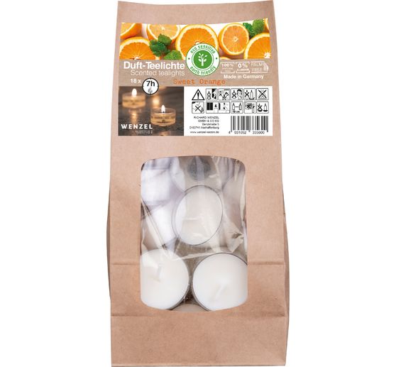 Theelichtjes met geurtjes 7h
