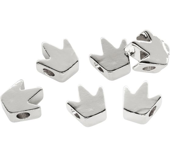 Metal bead crown