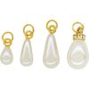 Tropfen-Charm Gold