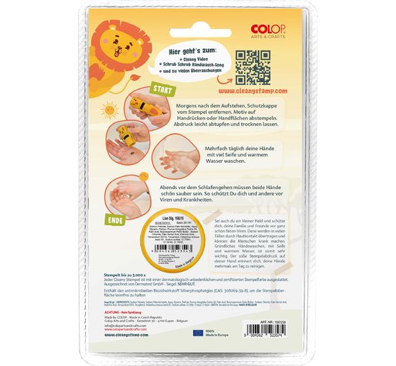 Colop Cleany Stamp Handwaschstempel