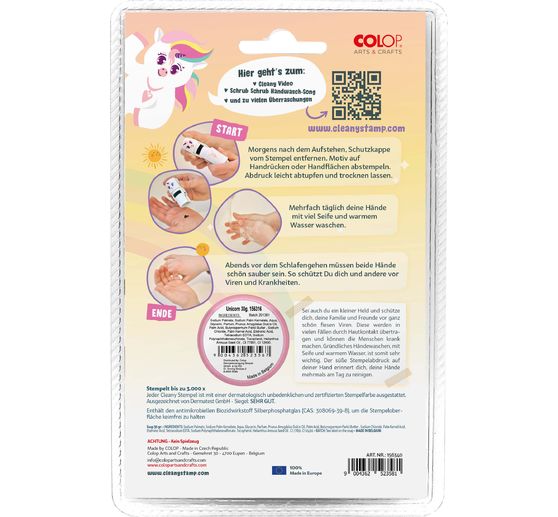 Colop Cleany Stamp Handwaschstempel