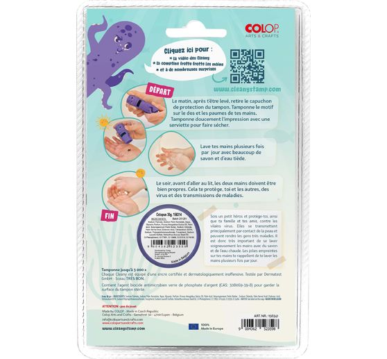 Colop Cleany Stamp Handwaschstempel