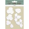 Punching template A6 Flowers
