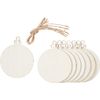 VBS Houten decoratieve hanger Kerstbal