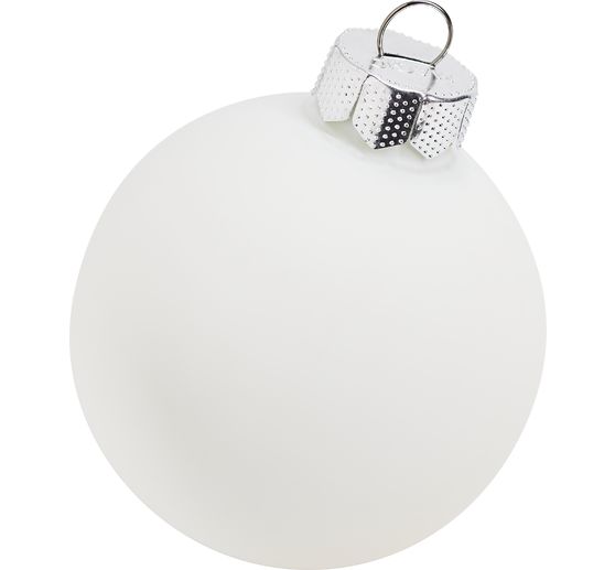 Weihnachtskugeln aus Glas, Ø 6cm