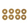 Metal spacer discs, Ø 6 mm Gold
