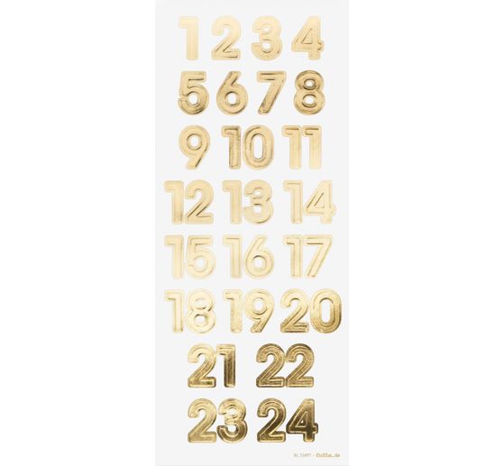 Adventkalender nummers