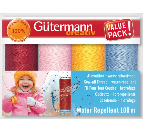 Gütermann universele naaigaren set "Water Repellent"