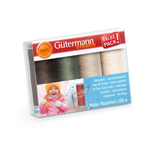 Gütermann universele naaigaren set "Water Repellent"