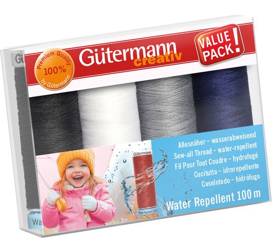 Gütermann universele naaigaren set "Water Repellent"