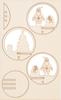 VBS Wooden building kit for acrylic ball