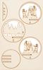 VBS Wooden building kit for acrylic ball