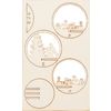 VBS Wooden building kit for acrylic ball Gifts