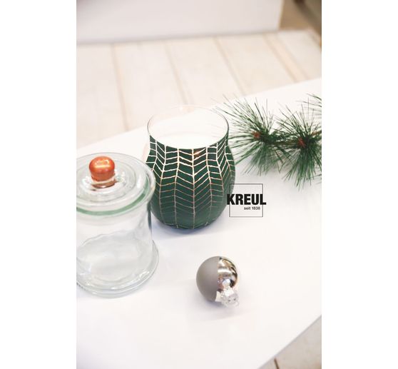 Set Glass & Porcelain « Chalky » KREUL, 6 x 20 ml