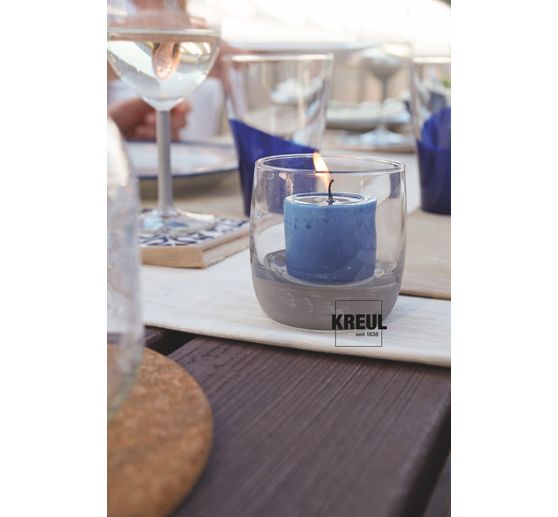 Set Glass & Porcelain « Chalky » KREUL, 6 x 20 ml