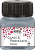 Peinture Glass & Porcelain « Classic Metallic » KREUL, 20 ml