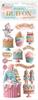 Rub On Transfer paper "Candy Christmas"