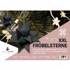 XXL Moravian stars Black