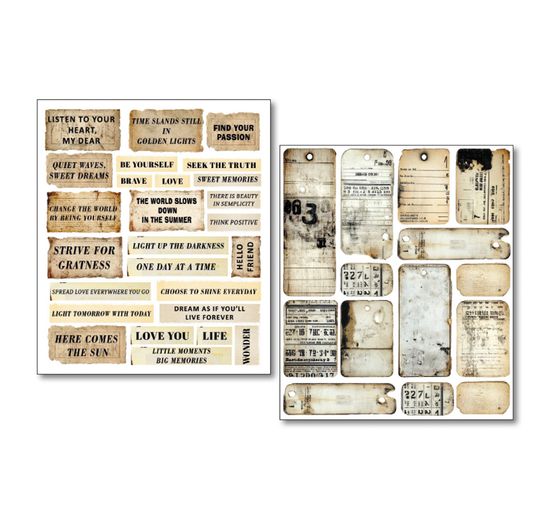 Set stickers Mixed Media