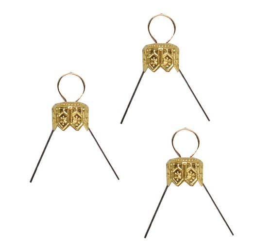 Œillets d'accroche pour boules avec calotte