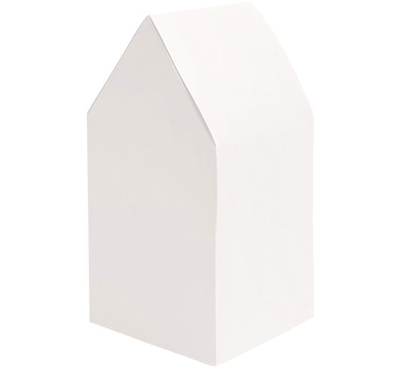 Adventskalender kartonnen huisjes