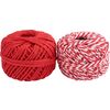 Katoenen koordenset Rood