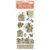 Rub On Transfer paper "Furry Friends" Houses