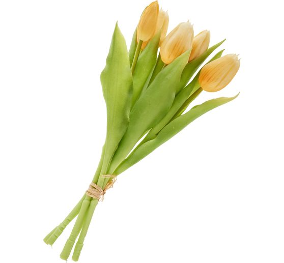 Tulpen bos met 3 bloemen en 2 knoppen