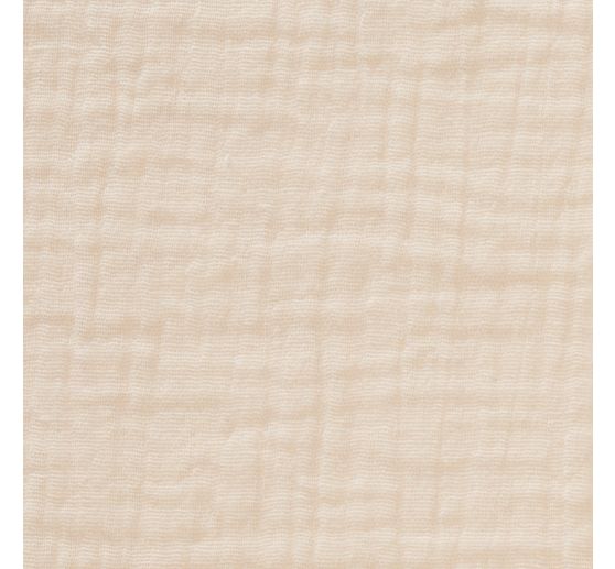 Musselin-Baumwollstoff "Uni"