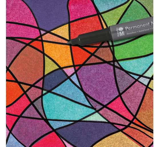 Marabu Acryl Color Squeegee Art Set