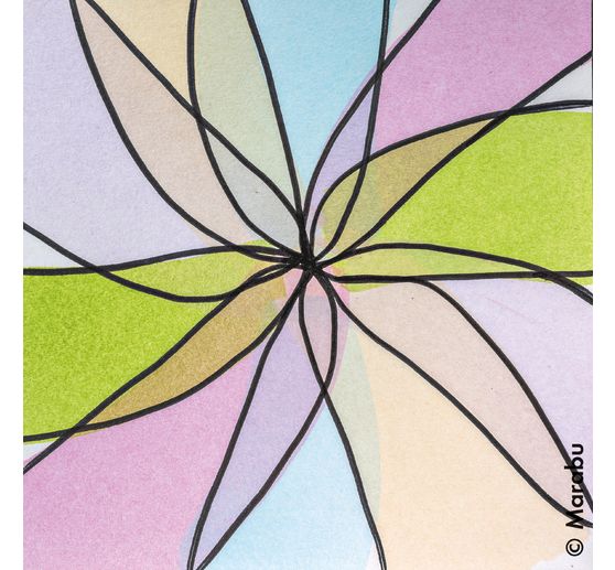 Marabu Acryl Color Squeegee Art Set