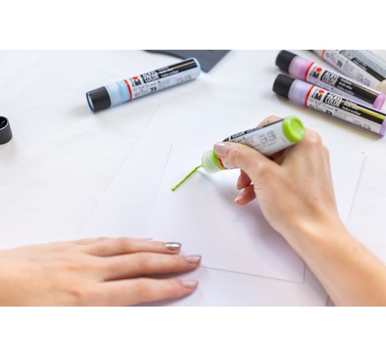 Marabu Acryl Color Squeegee Art Set