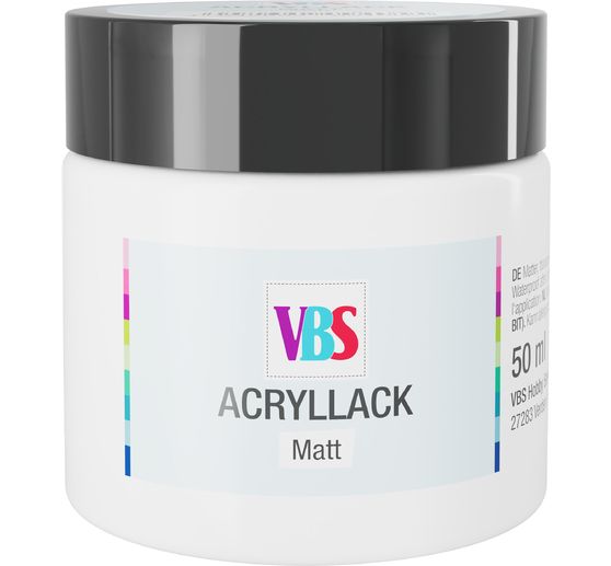 Vernis acrylique VBS, 50 ml