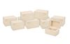 VBS Wooden boxes with magnetic closure, 10 pieces