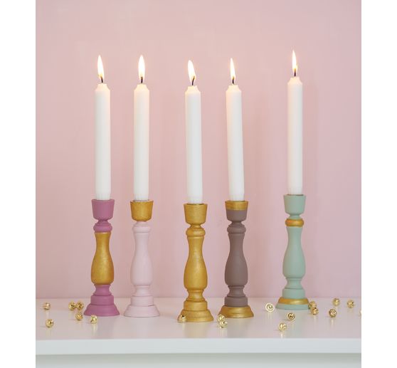 Bougeoirs VBS, set de 4