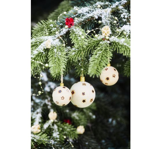 Houten kerstbal