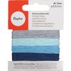 Jewellery cord, 0.5 mm Blue-Mix